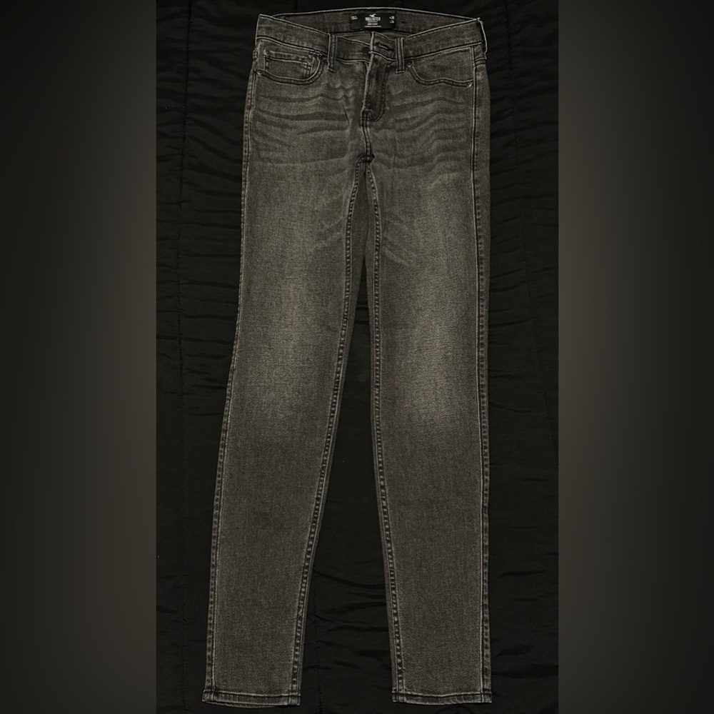 Staked skinny jeans